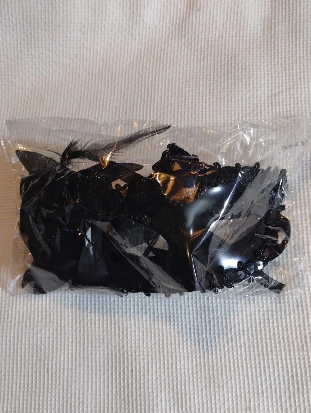 Black Lace Flower Venetian Masquerade Mask for Women